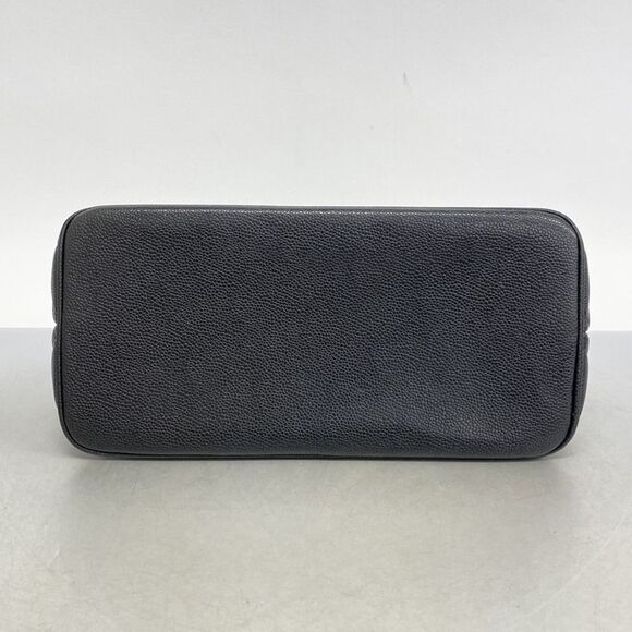 Chanel Medaillon Black Leather Tote Bag (Pre-Owned) - Picture 10 of 10